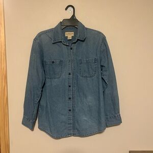 J. Khaki Classic Denim Shirt